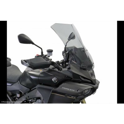 Yamaha Tracer 9 25-26, Tracer 9 GT 25-26, Tracer 9 GT+ Turistické plexi Powerbronze 550mm - lehce kouřová | Zboží Auto