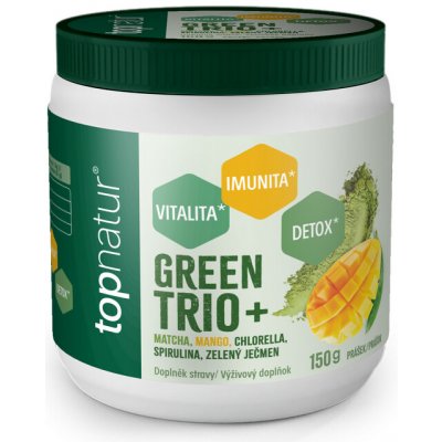 Green Trio Plus prášek 150 g Mango – Hledejceny.cz