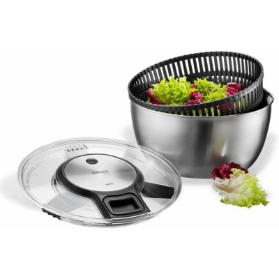 Gefu SPEEDWING stříbrná / Odstředivka na salát / 5 L / nerez (G-28160) – Sleviste.cz