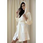 DKaren krátký dámský župan Karmen bílá – Zbozi.Blesk.cz