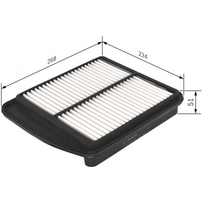 Vzduchový filtr BOSCH F 026 400 293 (F026400293) – Hledejceny.cz