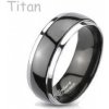 Prsteny Steel Edge Titanový snubní prsten Spikes 3034