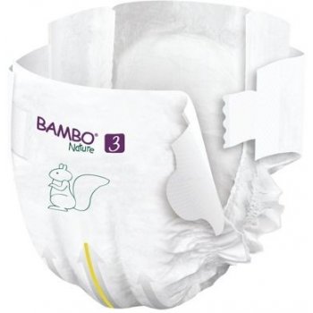 Bambo Nature 3 M 4-8 kg 52 ks