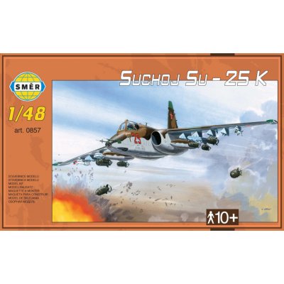 SMĚR Model letadlo Suchoj Su-25 K plastová stavebnice letadla 1:48 – Zboží Mobilmania