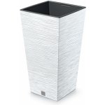 Prosperplast Květináč FURU SQUARE 26,5 cm bílý – Sleviste.cz