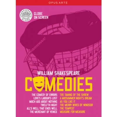 Shakespeare's Globe: Comedies DVD – Zbozi.Blesk.cz