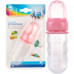 Canpol babies silikonová krmící síťka s nádobou růžová – Zboží Dáma