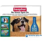 Beaphar No Stress Spot On pro psy sol 3 x 0,7 ml – Zboží Mobilmania