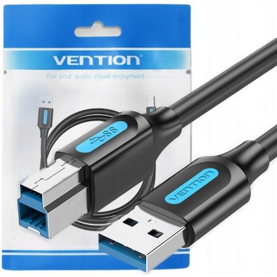 Vention COOBI USB 3.0 Male to USB-B Male Printer, 3m, černý – Zboží Živě