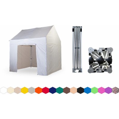 TENTino GABLED EXTREME 3x3 m 10A HNĚDÁ – Sleviste.cz