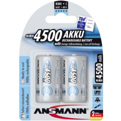 Ansmann maxE C 4500mAh 2ks 5035352 – Zbozi.Blesk.cz