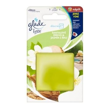 Glade by Brise Discreet Bali Sandalwood & Jasmine osvěžovač vzduchu náplň 12 g