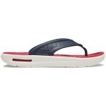 Crocs INMOTION Flip modrá červená – Sleviste.cz