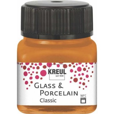 Kreul Barva na sklo a porcelán classic 20 ml METALICKÁ ZLATOBRONZOVÁ – Zboží Dáma