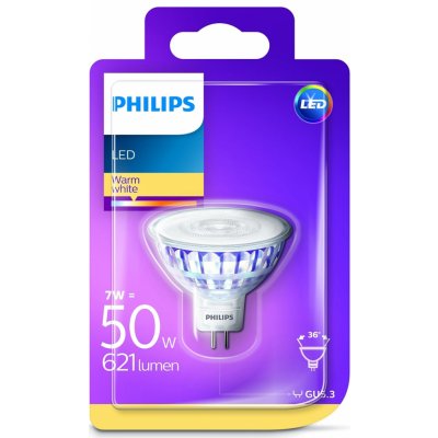 Philips LED žárovka 81395900 12 V, GU5.3, 7 W = 50 W, teplá bílá, A+ A++ E , reflektor – Hledejceny.cz