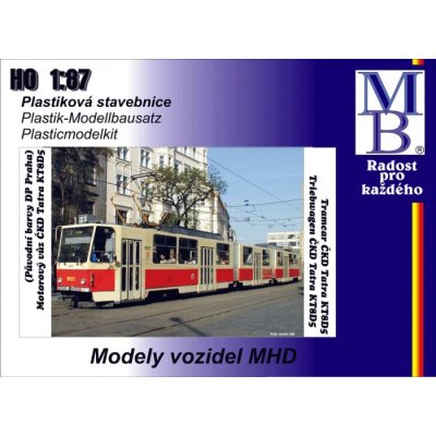MB modely Stavebnice tramvaje ČKD Tatra KT8D5 DP Praha Epocha IV 1:87 – Hledejceny.cz