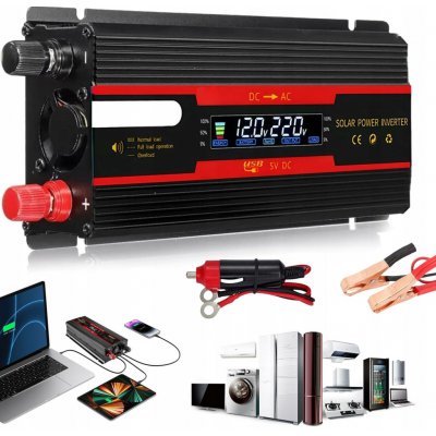 Green Cell INV11 12V/230V 2000W/4000W Čistá sinusovka | Zboží Auto