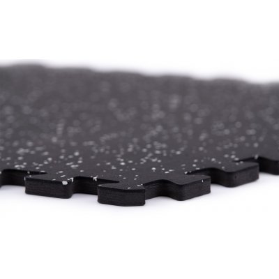 TRINFIT Puzzle EVA + Guma 60 x 60 x 1,2 cm - šedo-černý vsyp 4 ks – Zboží Dáma