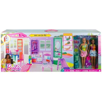 Barbie prázdninový zábavný letní plážový domeček – Zbozi.Blesk.cz