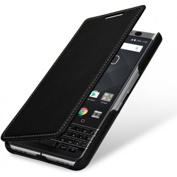 Pouzdro StilGut Book Type bez klipu BlackBerry KEYone černé