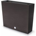 Prosperplast Truhlík vysoký RATO CASE s vkladem hnědý 58 x 18 x 49,8 cm – Zboží Dáma