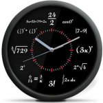 Matematické hodiny černé – Zboží Dáma