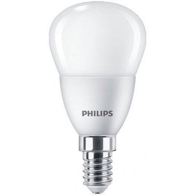 Philips LED žárovka E14CP P45 FR 5W 40W teplá bílá 2700K – Hledejceny.cz