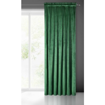 ZÁVĚS/PIERRE CARDIN/NA PÁSCE 140X300 CM TMAVĚ ZELENÁ – Hledejceny.cz