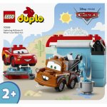 LEGO® DUPLO® Disney 10996 Na myčce s Bleskem McQueenem a Burákem – Hledejceny.cz