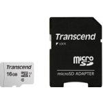 Transcend microSDHC UHS-I U1 16 GB TS16GUSD300S-A – Hledejceny.cz