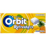 Orbit Refreshers žvýkačky bez cukru Tropical 18 g – Zbozi.Blesk.cz