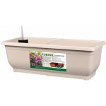Nohelgarden Truhlík samozavlažovací TORENIE MODERN plastový matný 60 cm – Zboží Dáma