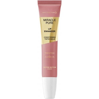 Max Factor Miracle Pure Lip Enhancer Balzám na rty 050 Pink Matcha 12 ml – Zboží Dáma
