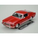 Maisto Ford Mustang GT 1967 červená 1:24