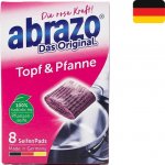 Abrazo Topf & Pfanne drátěnky napuštěné čistícím prostředkem 8 ks – HobbyKompas.cz