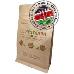 COFFEEDREAM KENYA ENDEBESS pražení na FILTR světlé Hrubé mletí frenchpress filtrovaná káva 1 kg