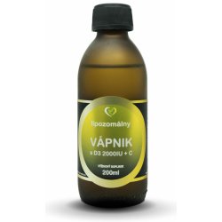 Zdravý Svet Liposomální Vápník + D3 + C, 200 ml