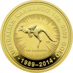 The Perth Mint Zlatá mince Kangaroo Klokan 25. výročí 2014 1 oz – Zboží Dáma