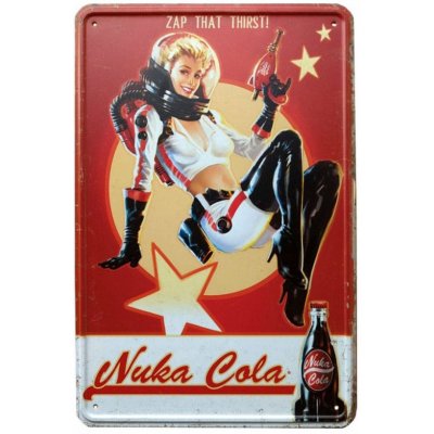 Gaya Entertainment Plechová cedule Fallout - Nuka Cola Girl