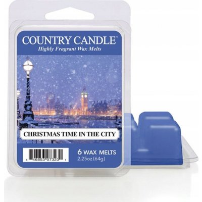 Country Candle Christmas Time In The City vosk do aromalampy 64 g