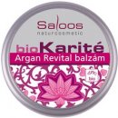 Saloos Bio Karité do kapsy Argan Revital bio balzám 19 ml