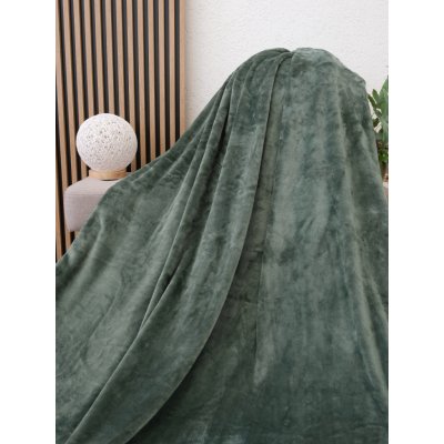 MKLuzkoviny.cz deka mikroplyš Exclusive Laura olivová 150x200 – Zboží Dáma