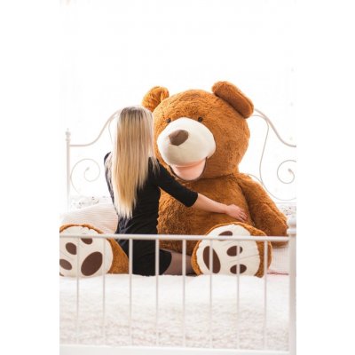 The Bears® Velký medvěd USA mavě hnědý 200 cm – Zboží Mobilmania