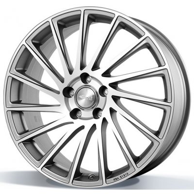 Brock B39 7x17 5x100 ET46 ferric grey polished