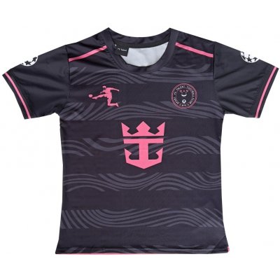 Numberoplus dětský fotbalový dres tričko Inter Miami Black Messi – Zboží Dáma