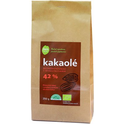 Fairobchod Bio rozpustné kakao Kakaolé 42% 250 g – Sleviste.cz