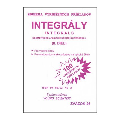 Integrály II.diel RNDr.Marián Olejár; Marián Olejár jr. – Zboží Mobilmania