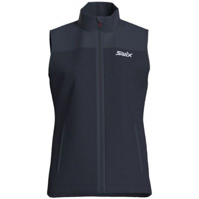 Swix Blizzard Midlayer Vest modrá – Zboží Dáma