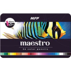 MFP 6300628 pastelky 36 ks kovová krabička
