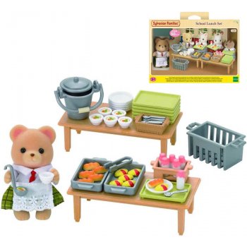 Sylvanian Families Školní obědy set